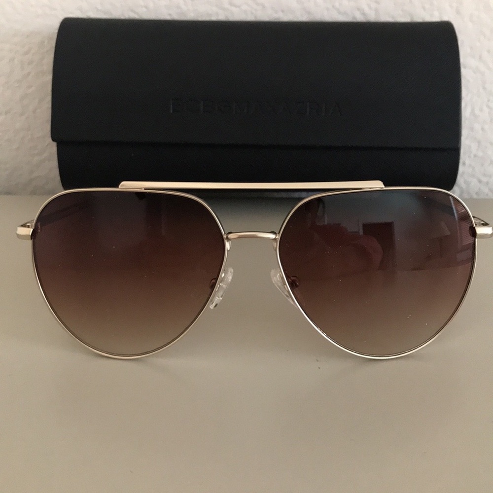 Glasses with Case  horizontal length 5.5”.